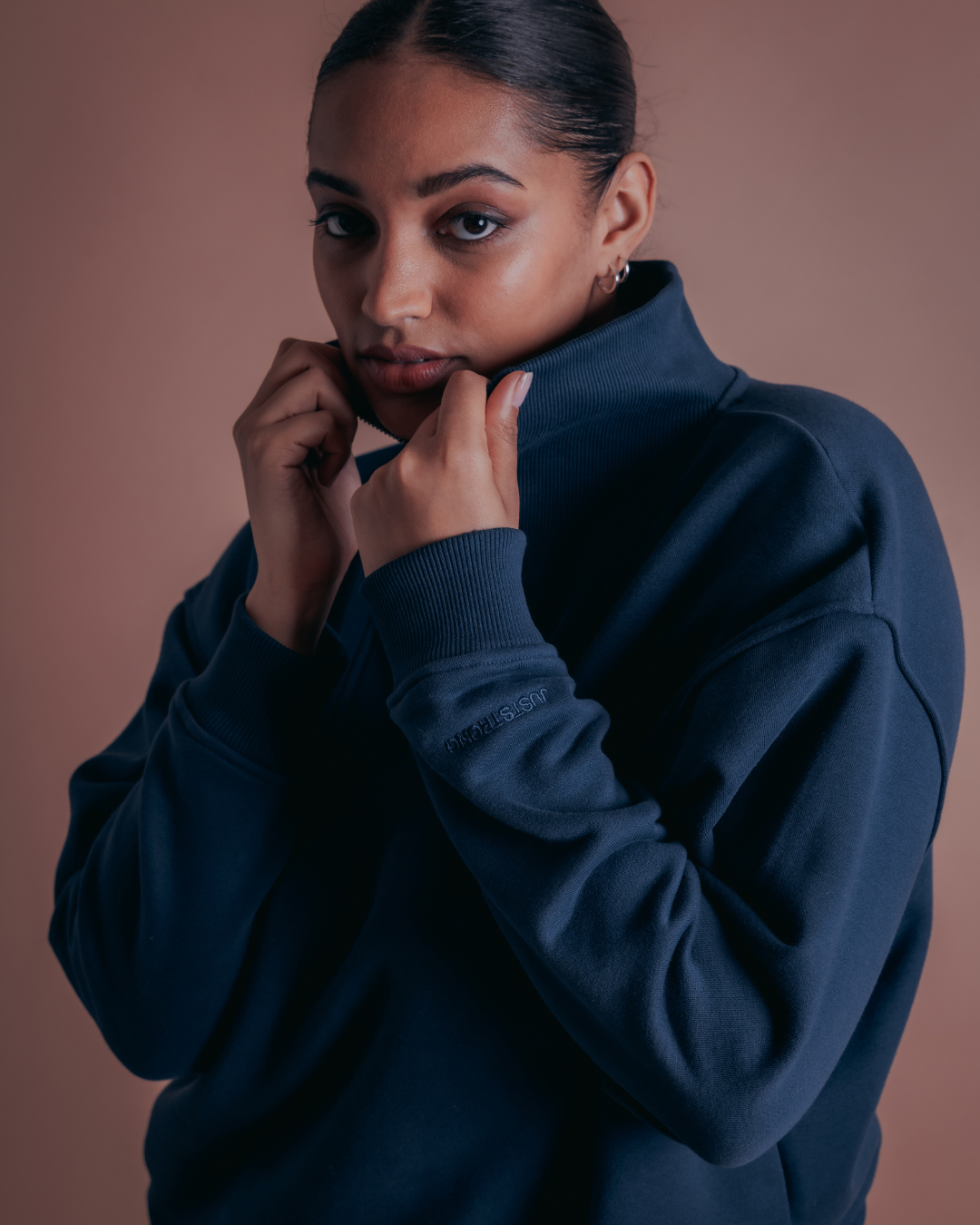 The Classic Quarter Zip - Navy