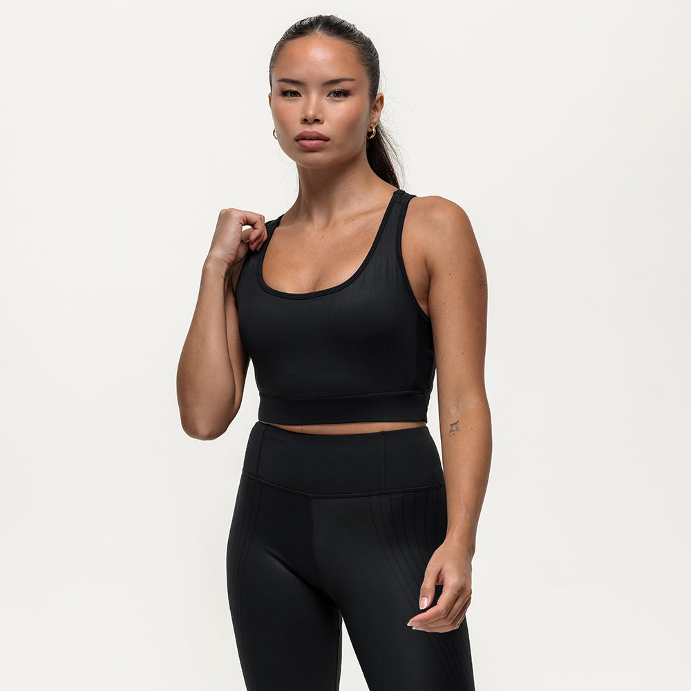 Agility Workout Bra - Black Onyx