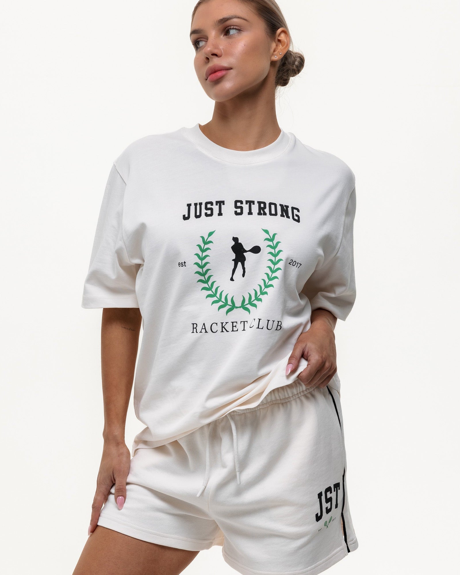 Club House Oversized Game Tee - Off White