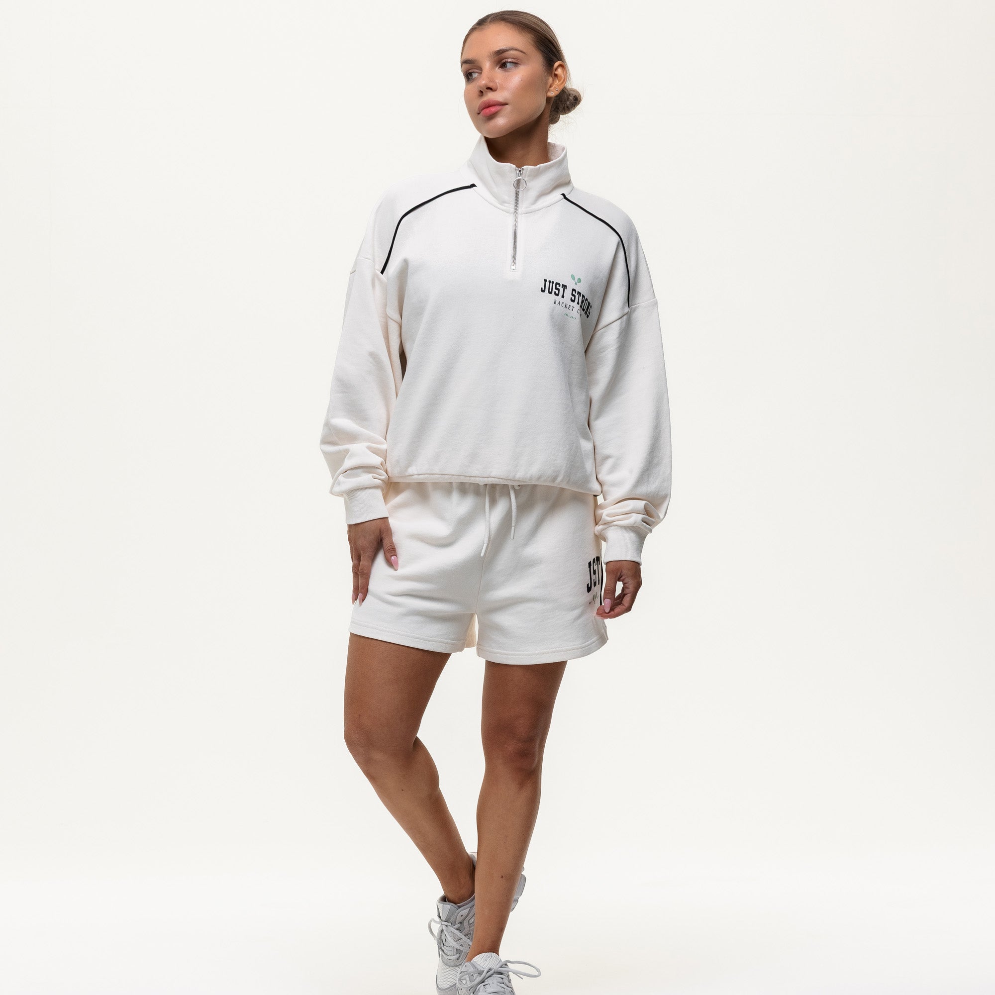 Club House Quarter Zip - Off White