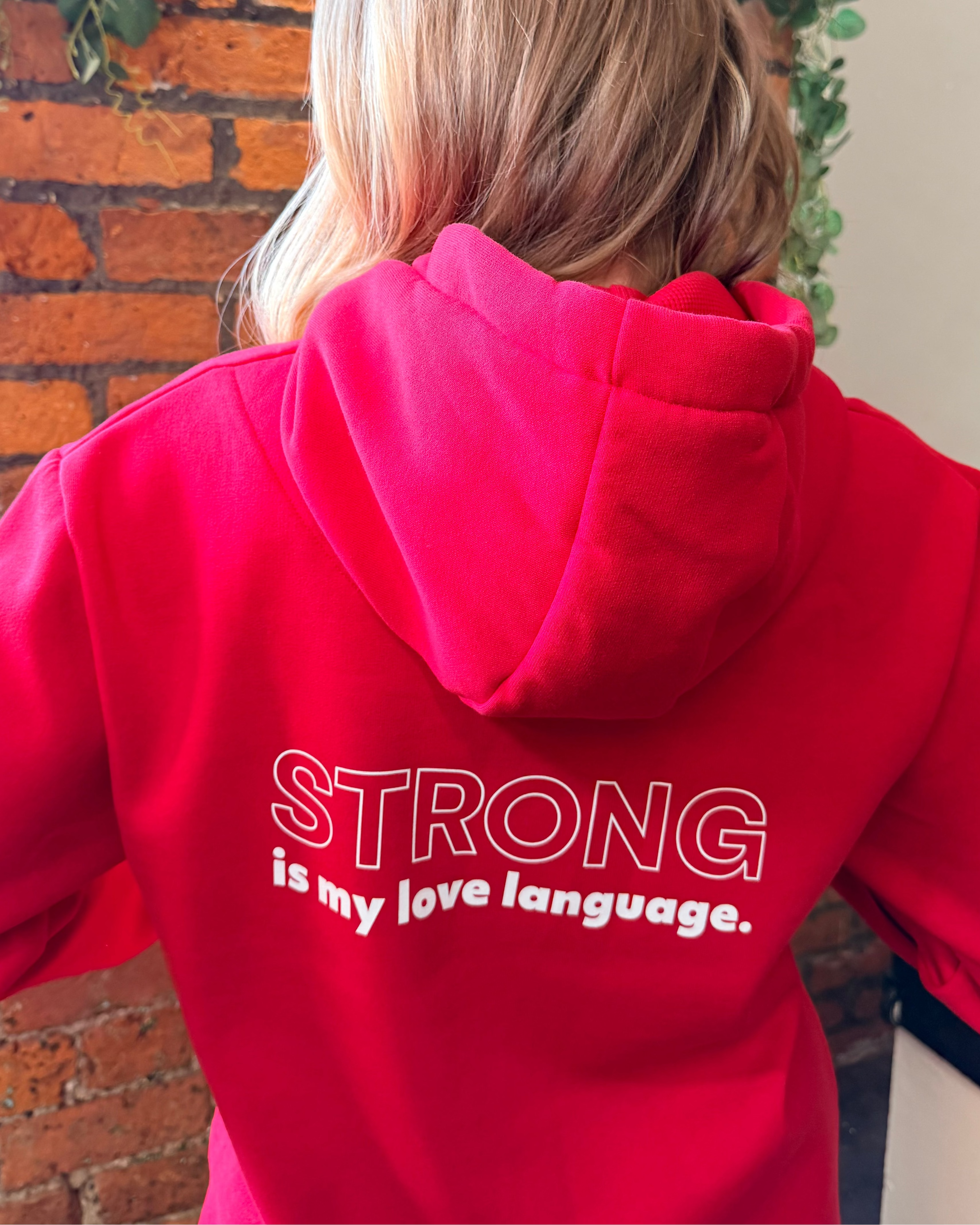 Galentine's Core Hoodie - Ruby Red