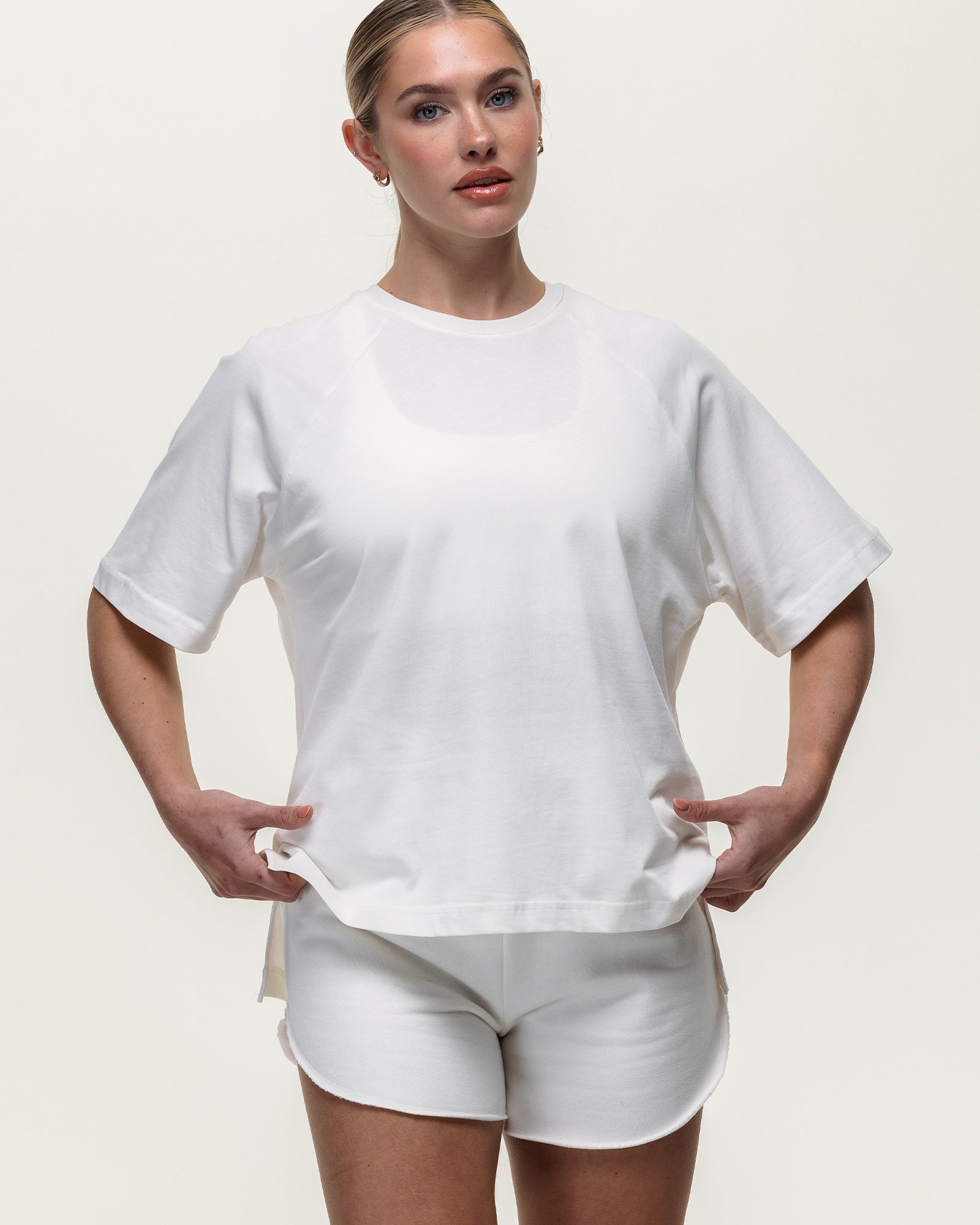 Laid Back Over Sized Tee - Vintage Stone