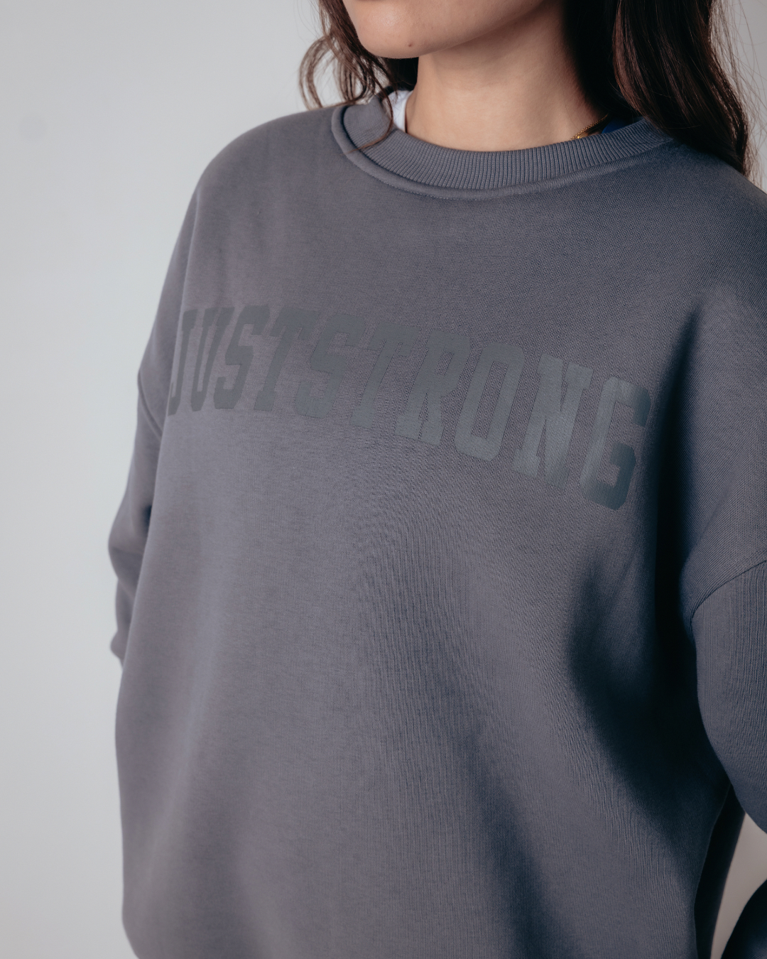 Essentials Oversized Crew - Graphite