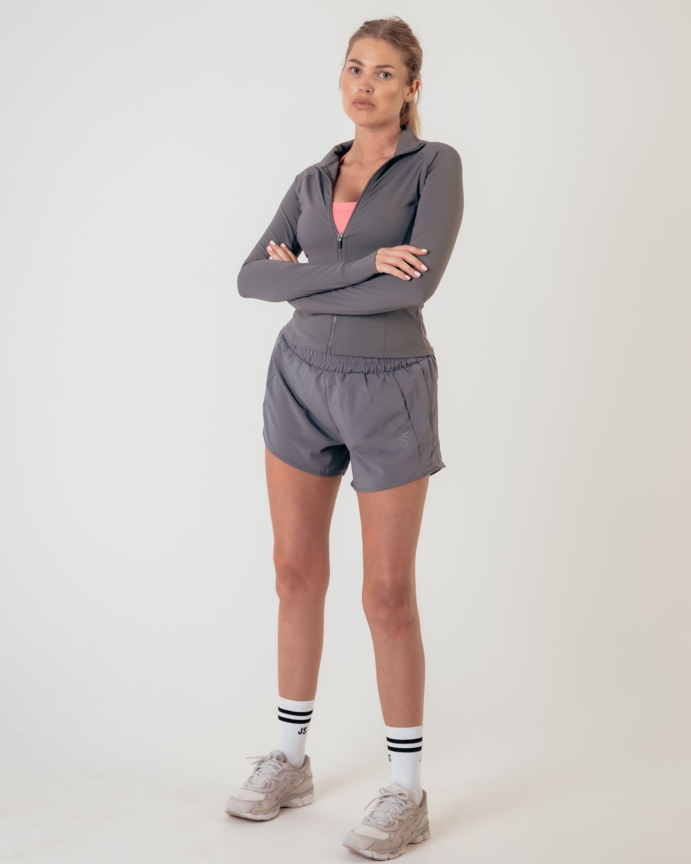 Training Zip Up Jacket - Slate