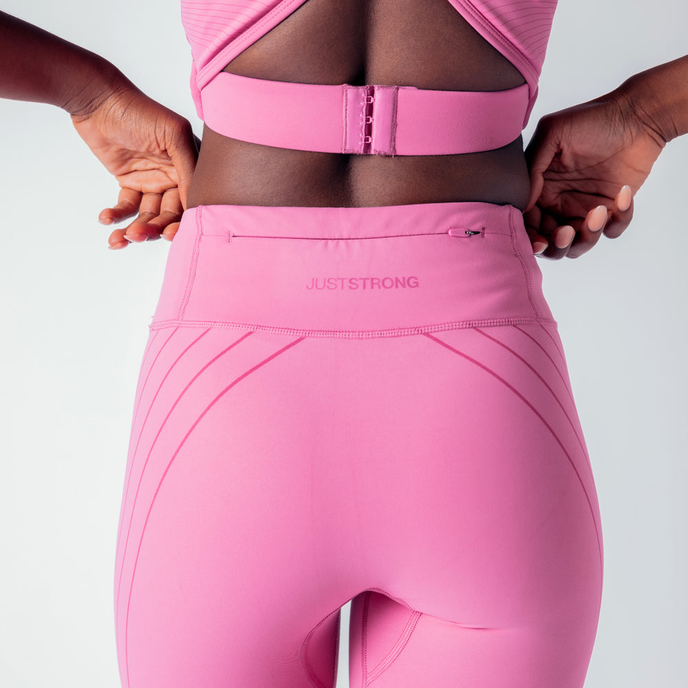 Agility Workout Leggings - Fucshia Pink