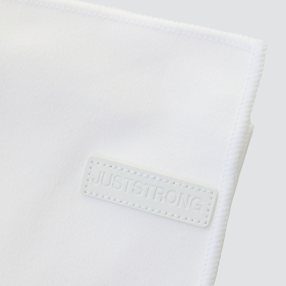 Ivory White Microfibre Towel