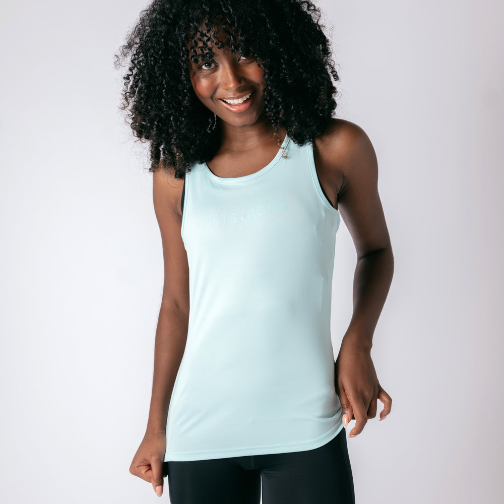 Workout Tank - Mineral Green