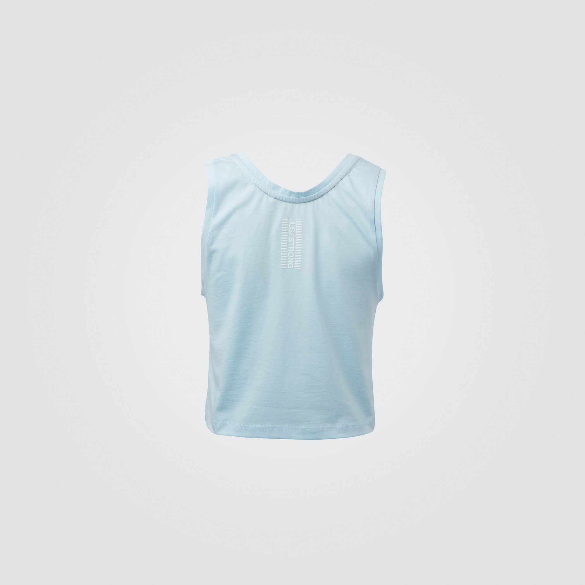 Blue Iris Marl Cropped Tank